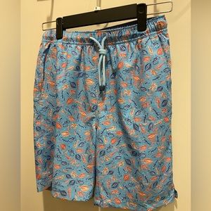 BOTTOM FEEDERS SWIM TRUNK - ISLAND BLUE
